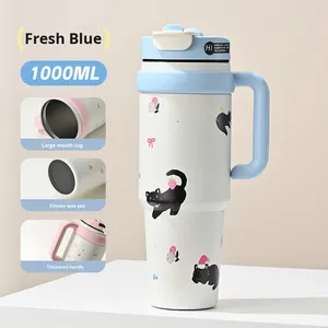 กระติกน้ำร้อนสเตนเลสสตีลสำหรับสูญญากาศคุณภาพสูงใหม่สำหรับ12-24hrs ความจุเยอะหรูหรา - Product Image 6