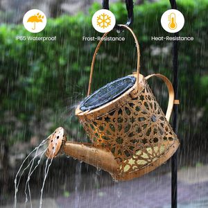 Lámpara de Jardín LED Solar con Logotipo Personalizado, Linterna de Riego Solar, Resistente al Agua IP65, Cuerpo de Hierro, Portátil, Alimentada por Energía Solar - Product Image 3