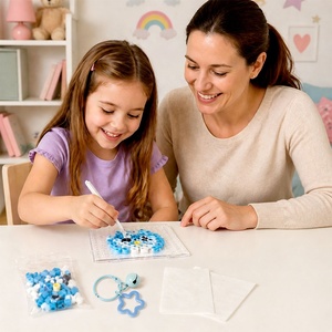 Lot de recharge en vrac de perles à repasser multicolores assorties de 10 mm pour projets scolaires, fournitures artistiques en <span class=keywords><strong>classe</strong></span>, kit de vente en gros - Product Image 6