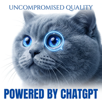 Jouet en peluche électrique intelligent et amusant Chat britannique à poils courts Cuteyeah ChatGPT, avec LED Nébuleuse scintillante, commandé par la touche, recherche sur le Web, faible MOQ, OEM
