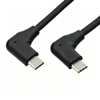 Câble de données USB3.2 Gen2 Type C vers Type C avec charge PD 60W et vidéo HD 4K pour téléphone et ordinateur portable