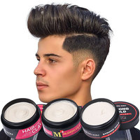 Gel Modellante Naturale all'Olio di Jojoba a Marchio Privato, Pomata Opaca a Lunga Tenuta per Barba e Capelli Ricci Crespi