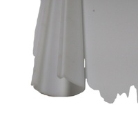 Canal coulissant en PVC UPVC extrudé cadre en plastique durable écologique et profilés d'angle extrusion personnalisée
