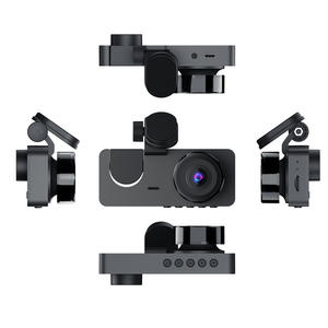 2นิ้ว<span class=keywords><strong>หน้า</strong></span><span class=keywords><strong>จอ</strong></span>IPS Dash Camเลนส์คู่รถ3ช่องDashcam 1080Pกล้องคู่รถDvrรถกล่องสีดํา - Product Image 3