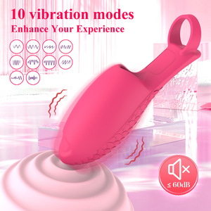 Vibrador con Funda de Silicona con Textura de Escamas de Pescado, 10 Frecuencias de Vibración, Carga Magnética USB, 100% Impermeable, Sin Lubricante, para Parejas - Product Image 2