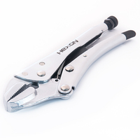 Pince étau Hexon tools CRV 3 Clous en acier mâchoires droites pince-étau