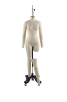 Maniquí Femenino de Cuerpo Completo sin Cabeza Junmei, de Fibra de Vidrio Blanca, en Pose de Pie, para Sastre, Forma de Vestido para Mujer, Cubierto con Lona, de Alta Gama