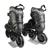 2025 Jingying mode réglable 3 roues clignotant agressif Slalom chaussures de patin à roulettes pour adultes enfants patins à roues alignées