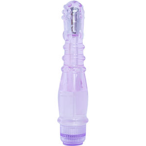 Aphrodisia Crystal Dauwdruppel Vibrator Multi-Speed Instelbare Power Tpe Abs Waterdicht Low Noise 2 Aa Aangedreven Persoonlijke Massager - Product Image 2