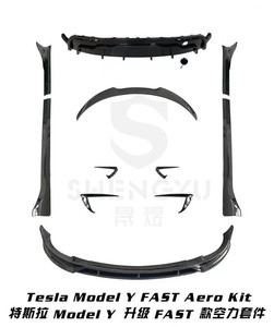 Y-Fast <span class=keywords><strong>Aero</strong></span> ชุดกันชนหน้าสปอยเลอร์2019ด้านหน้าอะไหล่รถยนต์สำหรับ <span class=keywords><strong>Tesla</strong></span> รุ่น <span class=keywords><strong>Tesla</strong></span> - Product Image 2