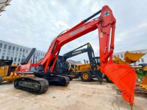 Excavatrice HITACHI ZX350H d'occasion, bon état, avec service après-vente d'un an, chaussures de chenilles durables à vendre pour projets de construction - Product Image 4