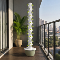 Système de culture hydroponique commercial à 13 niveaux pour serres, pompe à eau, irrigation automatique