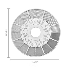 Ý Tưởng Sản Phẩm Mới 2025 Thép Không Gỉ Chuyên Nghiệp Cà Phê Xay Thẻ Tham Khảo Kim Loại Cà Phê Xay Kích Thước - Product Image 3
