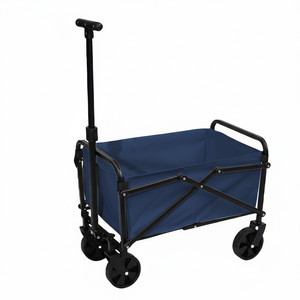 Chariot pliable 280l, capacité de 330lbs, chariot utilitaire pliable extra large pour le camping et le jardin - Product Image 2