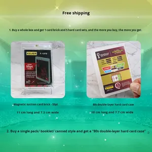 Tarjetas de Fútbol Panini Originales <span class=keywords><strong>2022</strong></span> Catar, <span class=keywords><strong>Caja</strong></span> Completa de Tarjetas de Papel de Cristiano Ronaldo - Product Image 3