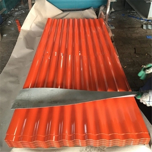 <span class=keywords><strong>Prix</strong></span> d'usine Tôles de toiture ondulées de calibre 32 Feuilles de tôle en aluminium ondulé Tôles enduites de couleur - Product Image 6