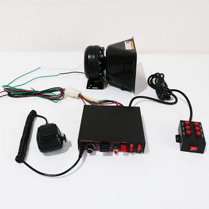 Haut-parleur amplificateur 2 voies 200 W du fabricant, sirène d'urgence 12 V, klaxon d'avertissement pour voitures, camions, pompiers, policiers et chauffeurs - Product Image 6