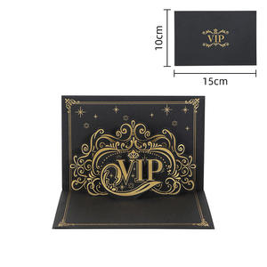 Biglietto d'Auguri 3D in Carta Traforata 2023, Regalo Aziendale per Clienti e Dipendenti, Stampa in Oro di Alta Qualità, Creativo - Product Image 6