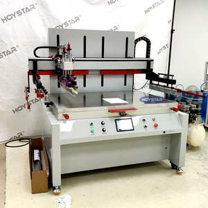 Machine de sérigraphie plate pour plaque signalétique panneau de polycarbonate verre PVC feuille de bois machine de sérigraphie semi automatique - Product Image 6