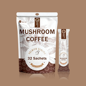 Café Instantáneo de <span class=keywords><strong>Ganoderma</strong></span> <span class=keywords><strong>con</strong></span> Extracto de Melena de León, Marca Privada OEM - Product Image 2