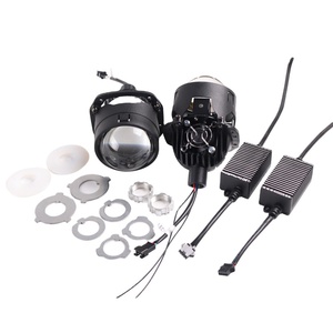 2.5 Inch S8 Bi-LED <b>Projector</b> Lens Headlight 40W 5500K Universal Fit Easy Installation Bi-LED Lens Car LED <b>Lights</b> Effective - Product Image 1