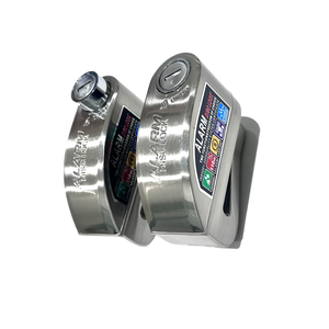 Kunci rem cakram sepeda motor 110db, kunci cakram <span class=keywords><strong>alarm</strong></span> anti Maling kunci roda keamanan warna baja tahan karat - Product Image 3