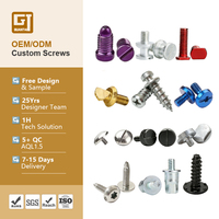 Vis métriques à tête cylindrique hexagonale M3 M4 M5, vis à épaule captive, vis à tête moletée en laiton, cuivre, titane, vis Torx, vis à tête plate fine, vis autotaraudeuses