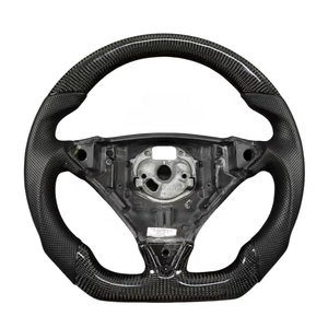 Volant en fibre de carbone forgée, couleur beige/marron, pour <span class=keywords><strong>Porsche</strong></span> 911 997 <span class=keywords><strong>Gt3</strong></span> Cayenne Panamera 970 <span class=keywords><strong>Gt3</strong></span> <span class=keywords><strong>rs</strong></span> gt4, affichage LED chauffant - Product Image 5