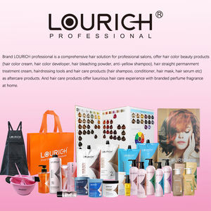 Großhandel 66 Farben 120ml Salon Luxuriöse Haarfarbe Professionelle Dauerhafte Lourich Haarfärbecreme Mit 100% Grauhaarabdeckung - Product Image 5