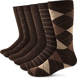 Mens ăn mặc vớ & Hàng dệt kim cá nhân kinh doanh cổ điển Phi Hành Đoàn hạnh phúc thiết kế màu giản dị ấm cúng vớ biểu tượng tùy chỉnh Phi Hành Đoàn cho nam giới - Product Image 2