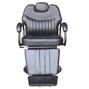 Fauteuil de Barbier Hydraulique Inclinable — Chaise de Coiffure Professionnelle pour Salon, Fauteuil Inclinable pour Lavage de Cheveux - Product Image 5