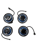 Bouchon de réservoir de carburant chromé rouge pour Mercedes-Benz AMG A0004703301 A000 470 46 00 a 000 470 46 00 A0004704600 000 470 4600
