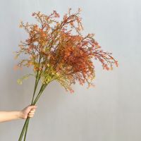 L-R202 Vente en gros de feuillage artificiel d'automne, de pin parfumé et de verdure de Melaleuca pour la récolte, la décoration de mariage et les arrangements floraux