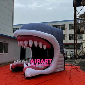 Túnel de actividades para eventos, inflable, con dibujos animados, ballena, ratón, <span class=keywords><strong>2022</strong></span> - Product Image 4