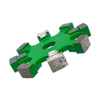 Disque à rainurer professionnel en diamant à rainure en F, soudé au laser, pour la réparation de joints de béton dur et le rainurage des sols, OEM