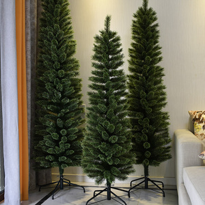 1.5-2.1m Noël Debout Pin Aiguille Fleur Arbre Décoratif pour La Maison Salon Centre Commercial Fenêtre Décoration - Product Image 1