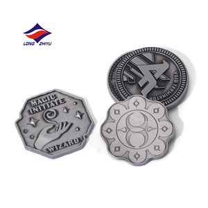 Monedas de Desafío Personalizadas Longzhiyu 20Y, con Logotipo Personalizado, Doble Cara, Chapado en Metal, Impresión UV, Aleación de Zinc - Product Image 6