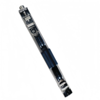 Roulette pour porte coulissante 2 galets nylon noir 151mm acier inoxydable aluminium robuste SDT OEM
