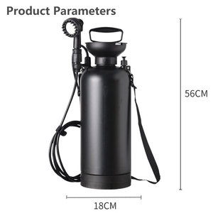 Pressurized PE 8L Pet <b>Shower</b> for Travel Hiking Surfing Camping Garden Use; <b>Portable</b> Beach <b>Shower</b> Head for RVs - Product Image 5