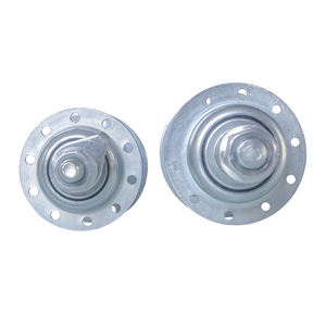 Roda Sepeda Depan/Belakang Baja Galvanis dengan 20 Jari-jari Tipe Mur As Roda yang Dapat Dipasang dengan Baut - Tahan Lama untuk Sepeda BMX/Sepeda Gunung - Product Image 2