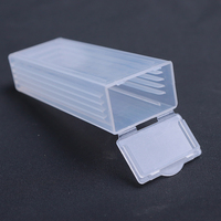 Microscope Slide Box 3 5 10 PCS Pathological Section PP Storage Case 3 Year Warranty Customizable OEM Support