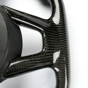 Volant en cuir véritable fibre de carbone, nouveau modèle, pour <span class=keywords><strong>audi</strong></span> <span class=keywords><strong>A3</strong></span> A4 A5 A6 A7 - Product Image 5