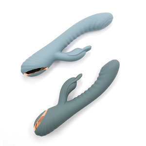 Wiederauf ladbarer BPA-freier Silikon-Hasen vibrator für Frauen Wasserdichter attraktiver Silikon-Vibrator für Erwachsene OEM-Service - Product Image 5