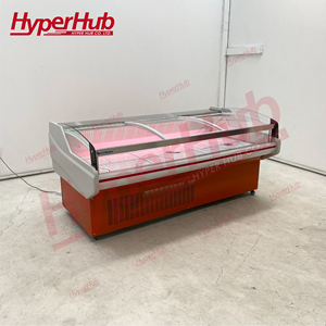 Làm mát trực tiếp thương mại tủ lạnh trưng bày thịt máy làm lạnh với Kệ điều chỉnh và 2/3/4 cửa - Product Image 2