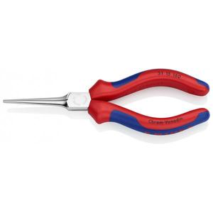KNIPEX - 31 15 160 Pince à becs plats (Pince à becs) chromée, poignées avec poignées multi-composants PINCES ET COUPE - Product Image 1