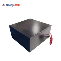 Siklus dalam 48V 120Ah isi ulang Lithium LiFePO4 paket baterai untuk UPS/AGV/e-yachtt/Forklift