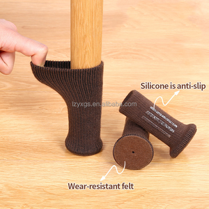 Couvre-<span class=keywords><strong>pied</strong></span> <span class=keywords><strong>de</strong></span> <span class=keywords><strong>chaise</strong></span> silencieux résistant à l'usure tabouret <span class=keywords><strong>de</strong></span> salle à manger protecteur <span class=keywords><strong>de</strong></span> ceinture <span class=keywords><strong>de</strong></span> jambe coussinets <span class=keywords><strong>de</strong></span> meubles antidérapants - Product Image 4