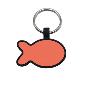 Vật nuôi đáng yêu mini ID tag Chất lượng cao vật liệu Silicone con chó Quà Tặng tùy chỉnh mã QR mẫu miễn phí tag - Product Image 3