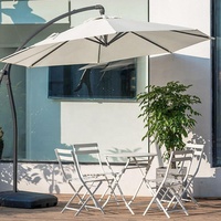 Chaise de Table pliante en fer de Style nordique de bonne qualité pour salle à manger en plein air jardin Bistro café hôtel Villa Patio