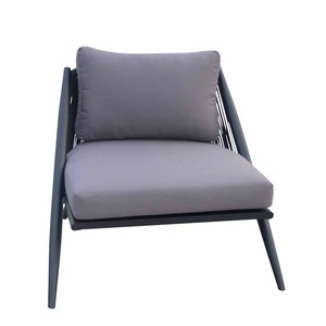 Manufacturers Modern Outdoor Four Pieces Rope Weaving Chair Leisure Furniture Rattan Balcony Garden Courtyard <b>Table</b> And Chair - Product Image 5